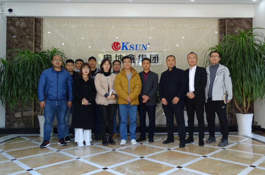 喜訊：三贏科技來公司參觀考察，并建立長久的合作關(guān)系！